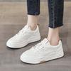 Leather Little White Shoes Women's Shoes Driving Soft Sole Korean Version of Sports and Leisure Versatile Leather Tide Brand Flat Baseplate Shoes