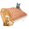 Cat Tunnel Bag Pet Kitten Tunnel Toy Foldable Small Animal Cat Play Toy Interactive Toys for Cat Tube Playground Toys