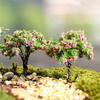 Miniature Tree Fairy Garden Decor Dollhouse Plant Pot Figurine DIY Craft Ornament