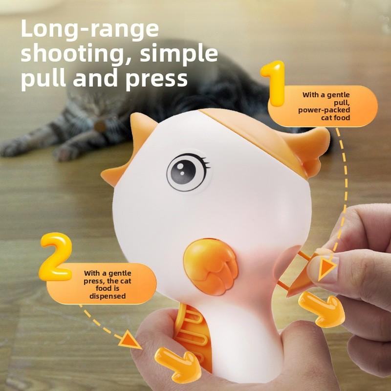 Cat Toy Laser Toy To Entertain Cats, Freeze-dried Projectile Throwing Toy for Training and Interactive Cat Toy
