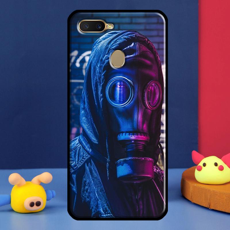 Ядерная Маска Противогаз Для Oppo A54 A57 S A78 A58 A98 A5 A9 A91 A15 A16 A17 A52 A72 A76 A96 A74 A94 A77 Чехол Для Телефона