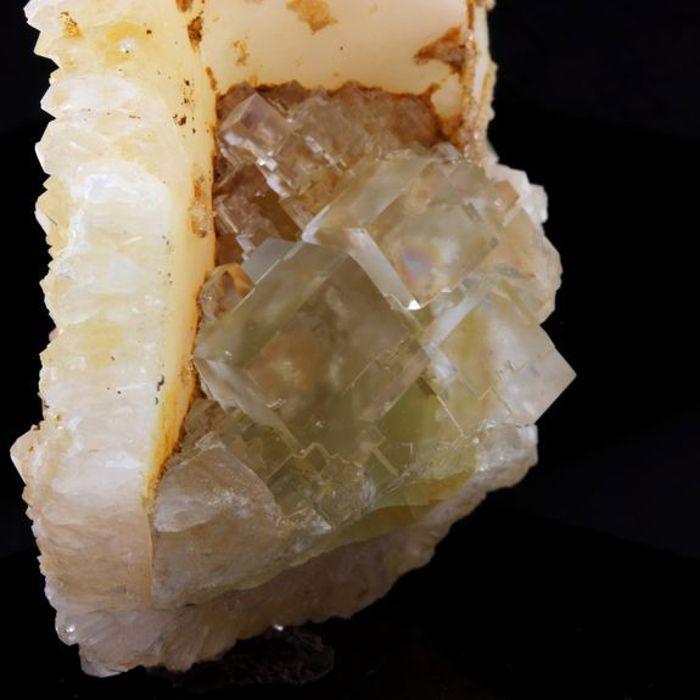 Fluorite + Quartz 163.5 carats