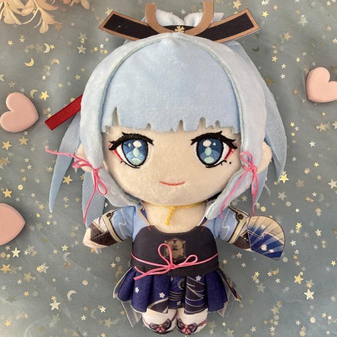 20 см Genshin Impact мягкая кукла Лини Ноэль Казуха Янтарь Сяо плюшевые игрушки Tartaglia аниме Clorinde Kunikuzushi вещи плюшевые куклы Рождественский подарок