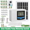 Garden Automatic Drip Irrigation System Timer Solar Double Pump Intelligent Controller Automatic Watering