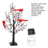 Christmas Tree Light with Cardinals Glowing Vintage Tree Decor Red
