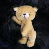 [USED] Fluffy Bear Plush Toy Teddy Bear Handmade by Overseas Artists