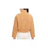 Nike Спортивная флисовая куртка на молнии Swoosh, женские куртки из льна CU6640-201