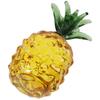 1.65*3.14 Inch Tabletop Decorations Citrine Glass Pineapple Figurine Paperweight  Office