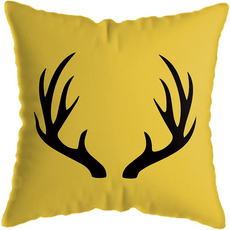 Наволочка с геометрическим рисунком, абстрактная подушка, короткая плюшевая подушка для дома, дивана-кровати, офиса