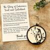 1/3/5Pcs Wooden Emperor Penguin Friendship Ornament Rustic Christmas Tree Hanging Sisterhood Decoration Pendant Sister Friend Gift