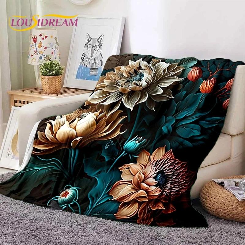 Мягкие одеяла Dream Sun Flowers Nordic Daisy, сохраняющие тепло, удобные одеяла для пикника, кровати, дивана, дома, спальни, подарок