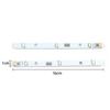 1Pc Freezer Light Bar Led Strip For Rongsheng Hisense E349766 Mddz-162A 1629348
