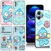 Cartoon Hangyodon Black Silicone Phone Case For Xiaomi Redmi Note 10 11 11S 12 13 4G 8 9 11T Pro 5G Plus 8T 9S 10S 12S