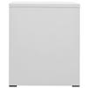 Filing Cabinet Light Grey 46 x 62 x 72.5 cm Steel