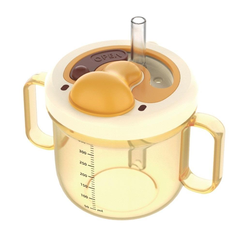 350 мл Мультяшная Утка Кружка для прямого питья Милая Детская Кружка для молока Креативная Поильник для Младенцев Дорожный