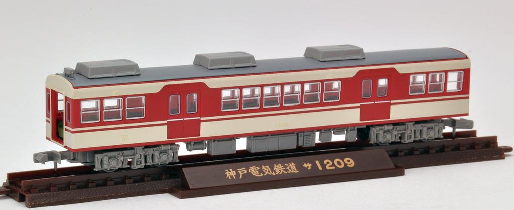 TOMYTEC GeoColle Железнодорожная коллекция Железная коллекция Kobe Electric Railway Type De1100 Набор Diorama Supplies первый заказ ограничен 3 вагонами (Производитель