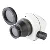 Upgraded 1X Stereo Microscope Auxiliary Barlow Objective Lens Dustproof Lens 100mm Working Distance for Microscopes