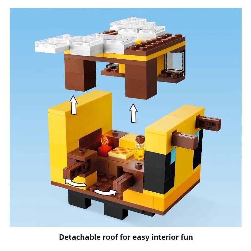 Классическая игра Minecrafted Dark World Building Blocks Подарочные игрушки для мальчиков Рождественский подарок DIY