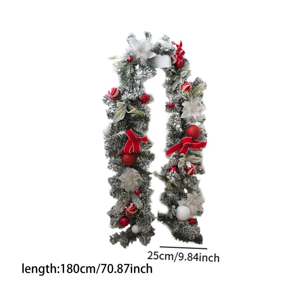 Рождественская гирлянда Креативный реалистичный подвесной декор для двери Украшение для дома на Рождество Сад Гостиная Товары для вечеринки Лестница
