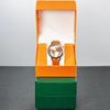 Watch Storage Box PU Leather Single Watch Display Case Wristwatch Holder Travel Jewelry Watch Organizer with Pillow Gift