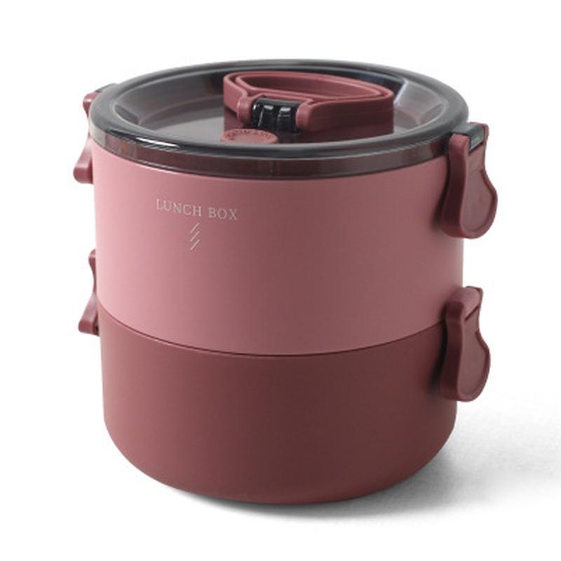 1/2-слойный ланч-бокс, контейнер для еды, коробка для закусок, контейнер для еды, контейнер для хранения еды