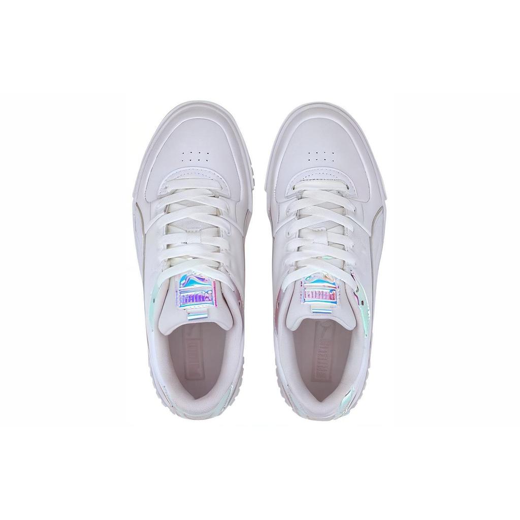 Puma Womens Cali Sport Glow 'Purple Heather' (women's sizes) White / Purple Heather Skateboard Shoes 373083 01