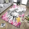 American Freedom Horse Office Rug Chair Mat, Entryway Carpet, Suitable for Front Door, Bedroom, Living Room, Desk, Holiday Gift