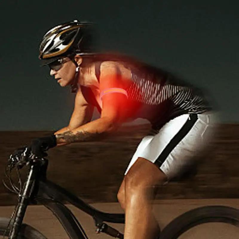 COB LED Armband Light 350mAh 500LM Sport Night Running Warning Arm Leg Wristband Light Type-C USB Rechargeable IPX5 Waterproof 7