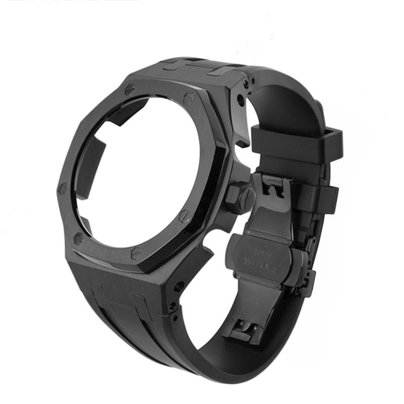 Для Casio G-Shock GA-2100 GA-2110 Farmhouse Oak Модифицированная Нержавеющая Сталь Стиль AP 3-е Поколение 4 Представителя с Кейсом