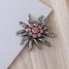 Autumn Edelweiss Rhinestone Shoe Buckles & Flower Accessories