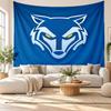 Warrington Wolves Wall Tapestry, Soft Fabric Wall Hanging, Decorative Backdrop For Bedroom Home Wall Art