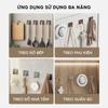 Stainless Steel Self Adhesive Wall Hooks 5/10Pcs Heavy Duty Waterproof Anti Corrosion for Balcony Hanging Potted Plants Small Sundries