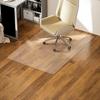 Floor Protection Mat Non Slip Chair Mat, 1.5mm Thick, 100 x 150cm (Transparent)