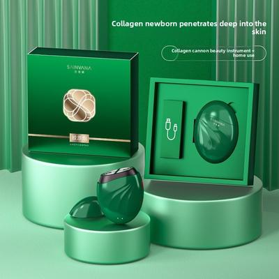 Портативный интеллектуальный терморегулятор Collagen Cannon Beauty Instrument для подтяжки лица, укрепления, вибрации, массажа, введения эссенции