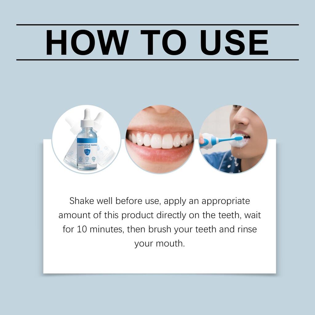 Жидкость для лечения кариеса Удаление зубного налета зубного камня Облегчение боли Глубокая чистка Отбеливание зубов Защита от кариеса Сыворотка Эссенция