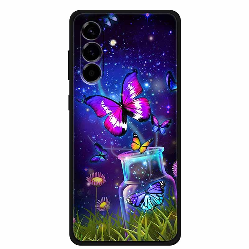 Чехол для Samsung Galaxy S25 FE 5G S25 FE Силиконовый Мягкий ТПУ Задняя крышка телефона Для Galaxy S25 FE 5G Мультяшный узор Ударопрочный чехол