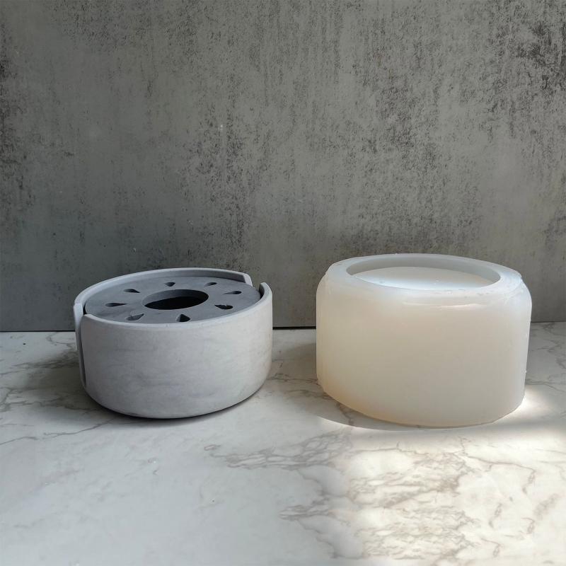DIY Ручная работа Нагреватель для подогрева вина Силиконовая форма Ароматические гипсовые украшения Форма для заливки клеем для декора