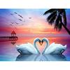 HC 5D полная квадратная дрель 5D diy Алмазная вышивка лебедя полная алмазная живопись вышивка крестом