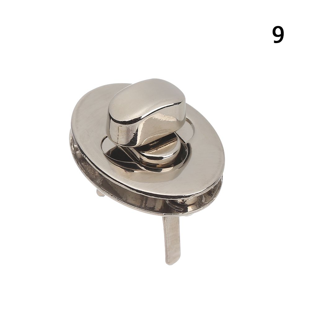 Аппаратное закрытие Аппаратное закрытие DIY Сумка Сумка Кошелек Металлическая застежка Поворотный замок Поворотный замок