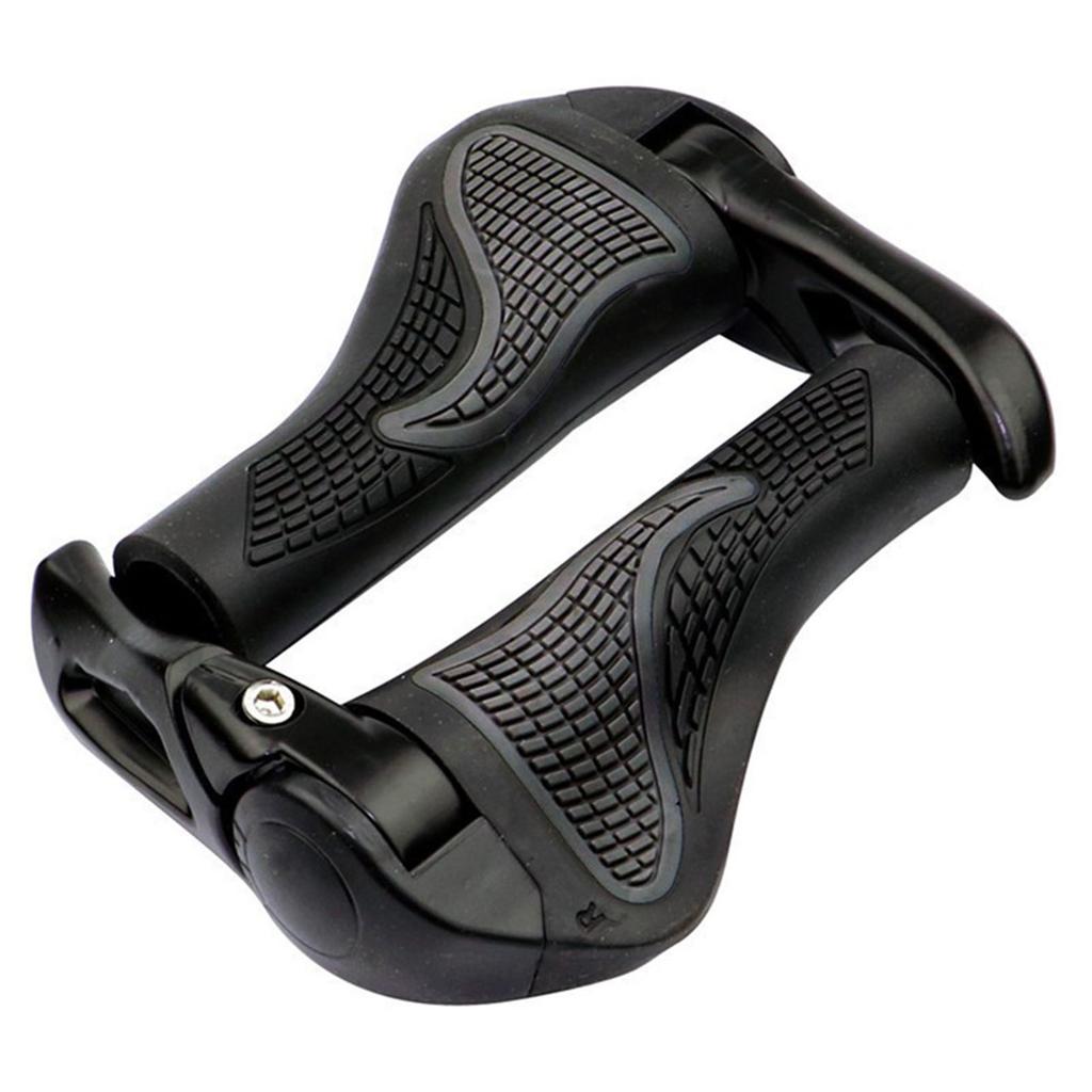 Ручки на руль велосипеда, резиновые фиксирующие зажимы из алюминиевого сплава