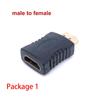 Регулируемый разъем 90 270 градусов HDMI-совместимый мужской к женскому прямому адаптеру-конвертеру прямоугольный локоть для HDTV видео