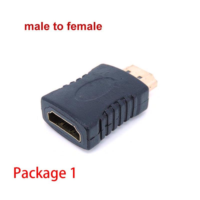 Регулируемый разъем 90 270 градусов HDMI-совместимый мужской к женскому прямому адаптеру-конвертеру прямоугольный локоть для HDTV видео