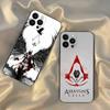 Чехол для телефона Assassin's Creed Shadows для iPhone 16 15 14 13 12 11 Pro Max Xr X Xs Mini 8 Plus SE 2022 Черный Мягкий Силиконовый Чехол