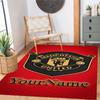 Manchester Customizable Name Floor Rug Office Rug Suitable for Dining Room Study room Hallway Decorate room Antislip Carpet Decorate Offices