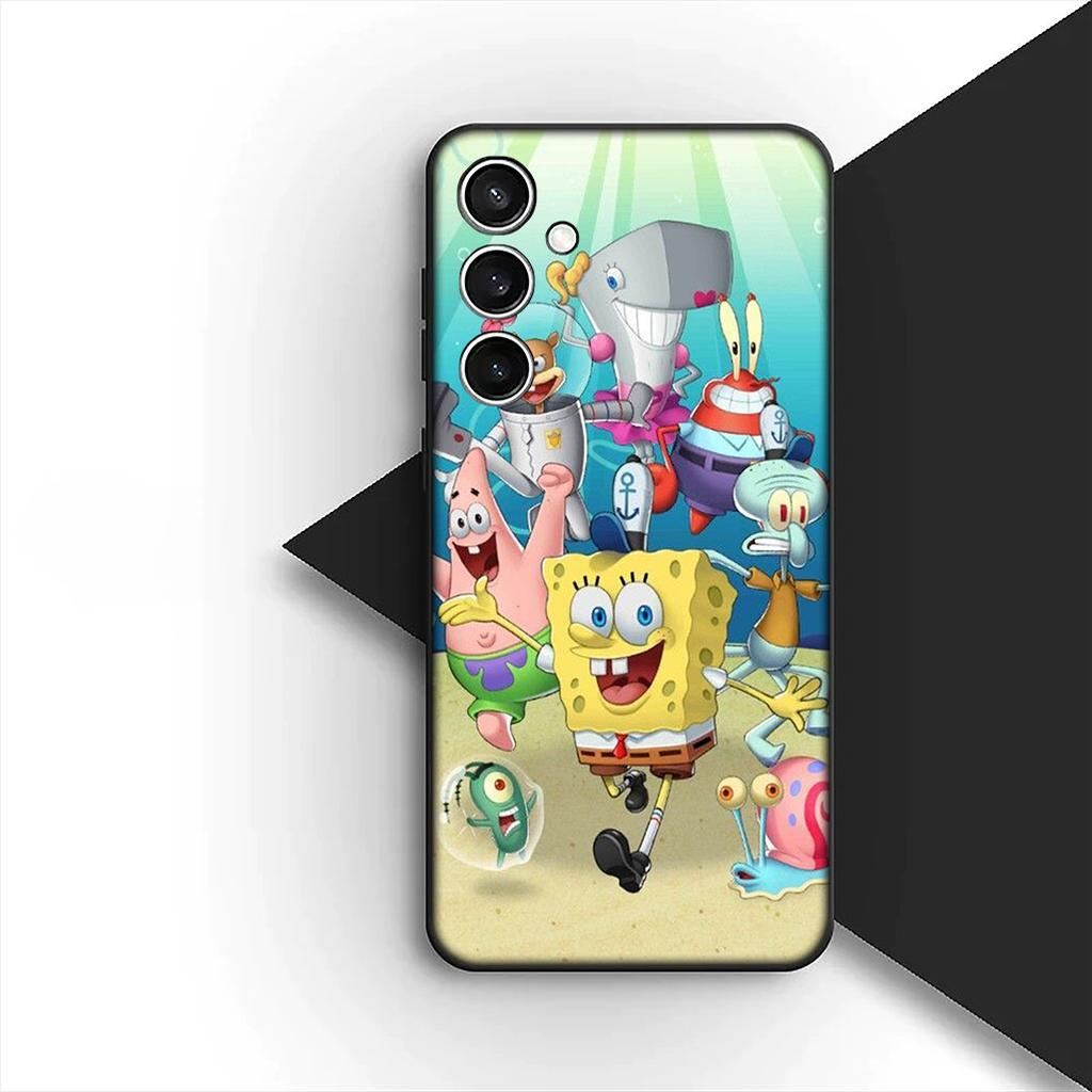 Cover for Motorola Moto G86 G57 E14 E15 G14 G34 G67 G84 G24 A54 G15 Power E22 Phone Case S-SquarePants-Lovely S-SpongeBobs-Anime