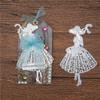 Craft Woman Metal Cutting Dies Cut Long Skirt Girl Scrapbooking Paper Craft Mould Blade Punch Stencils Dies DIY