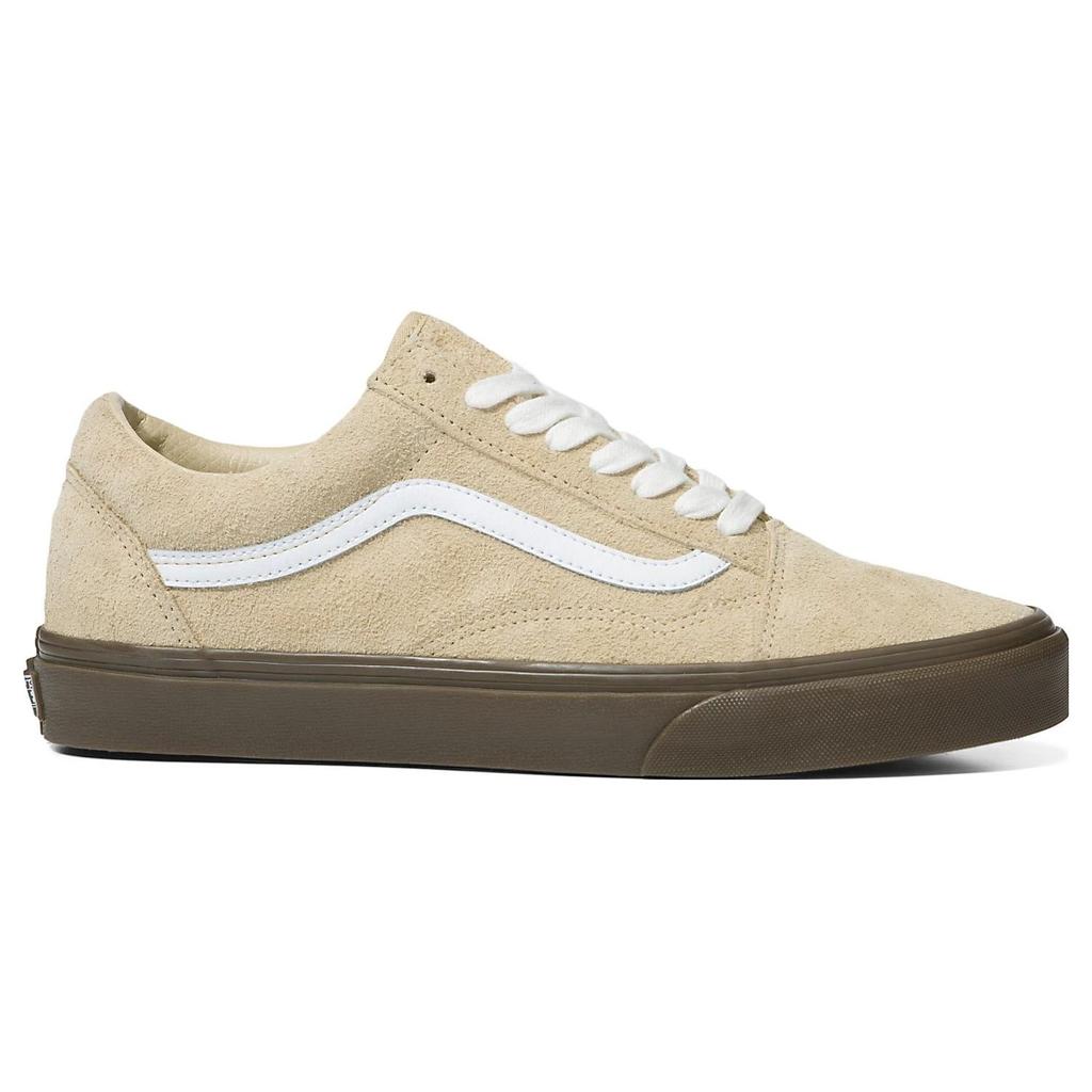 Vans Old Skool Hairy Suede - Khaki Unisex Sneakers Brown VN0005UAKHK