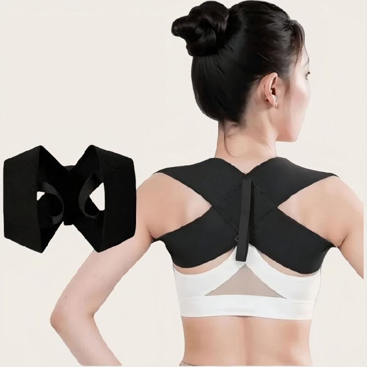 Unisex Postures Corrector Back Brace with Adjustable Strap Spinal Alignment Support For Neck Shoulder Pains Relief