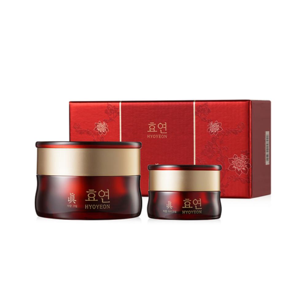 WELCOS FRUIT OF THE EARTH Hyoyeon Jayang Jin Cream Nourishing Anti-Aging Skincare Set
