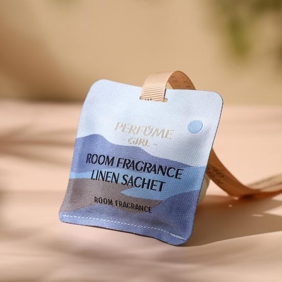 Car Hanging Scented Sachet Bag with Ribbon Magnetic Vent Clip Long Lasting Fragrance Air Purifying Drawer Closet Wardrobe Auto Air Freshener